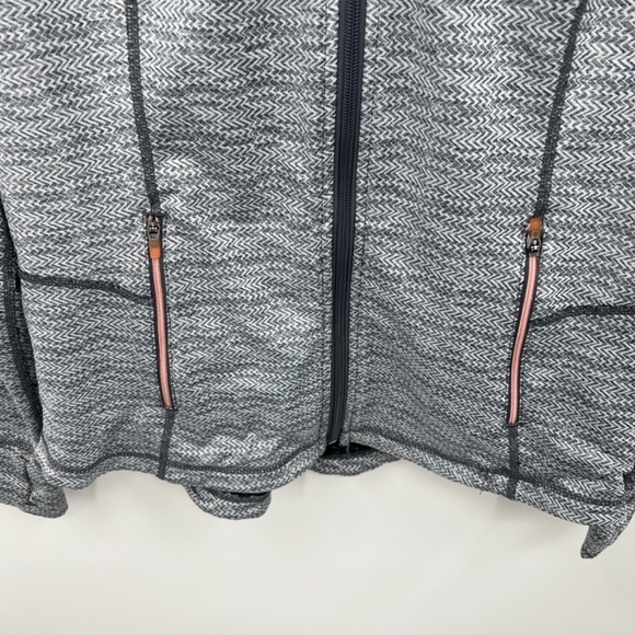 Tangerine full zipper jacket Size large - Picture 8 of 9